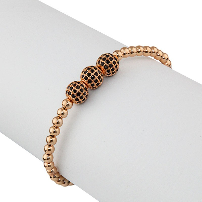 Brooks Rose Gold 14K Zirconia Bracelet [5]