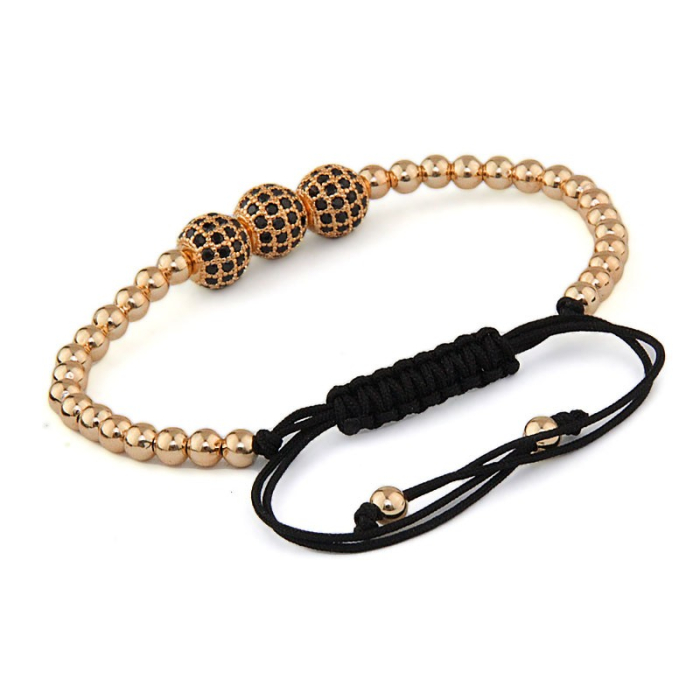 Brooks Rose Gold 14K Zirconia Bracelet [3]
