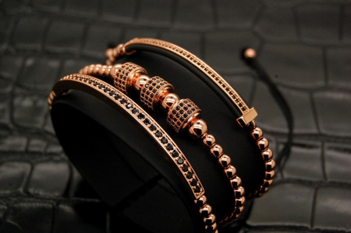 Brooks Rose Gold Luxury Set Woman [3]