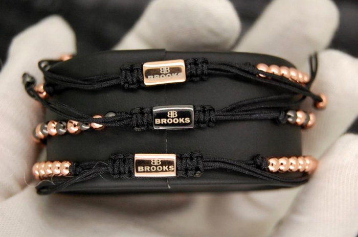 Brooks Set 3 Rose Gold Woman Bracelets [4]