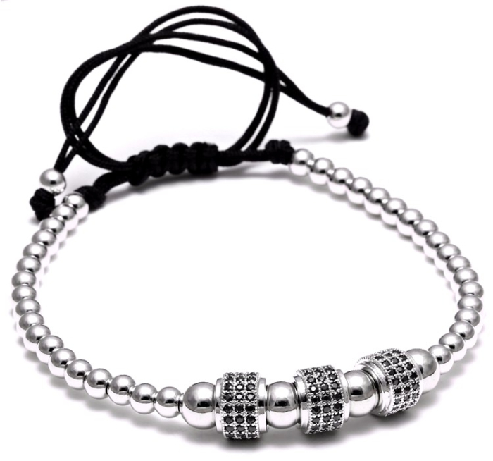 Brooks Zircon Cilinder Bracelet [2]