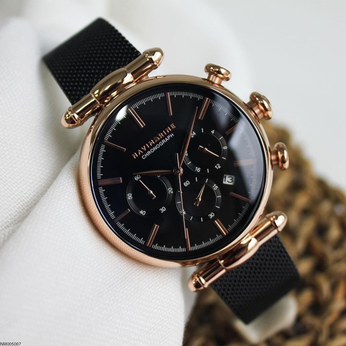 Ceas Brooks Navimarine Rose Gold Luxury Bregaux [4]
