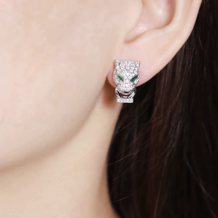 Cercei Dama Argint 925 Gatopardo Diamonds [2]