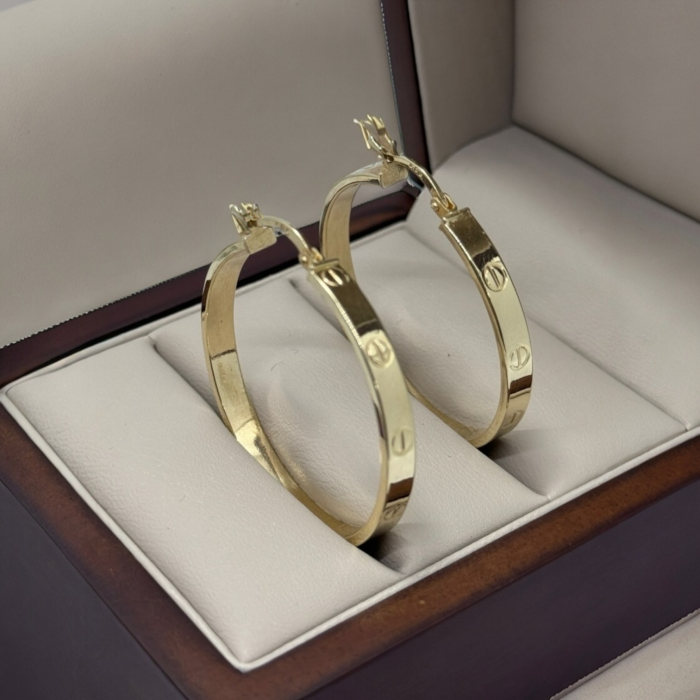 Cercei Dama Gold Cantiere [2]
