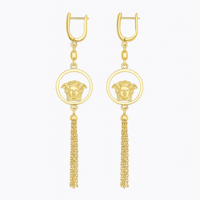 Cercei Dama Gold Medusa [1]