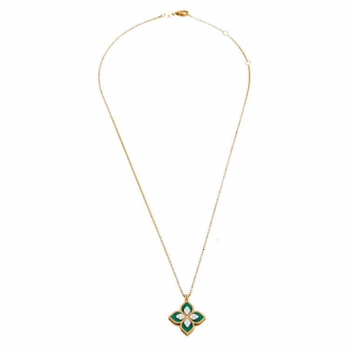 Colier Dama Argint 925 Gold Plated Alhambra [3]