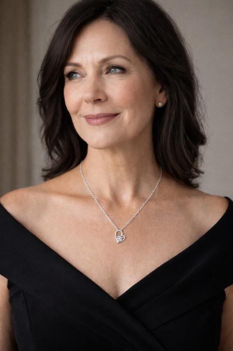 Colier Pentru Soacra Pandantiv Cristale Cu Mesaj De La Ginere [3]