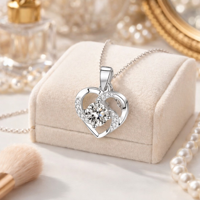 Colier Pentru Soacra Pandantiv Cristale Cu Mesaj De La Ginere [2]