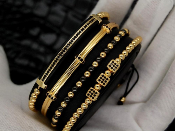 Gentleman Gold Brooks Bracelets [3]