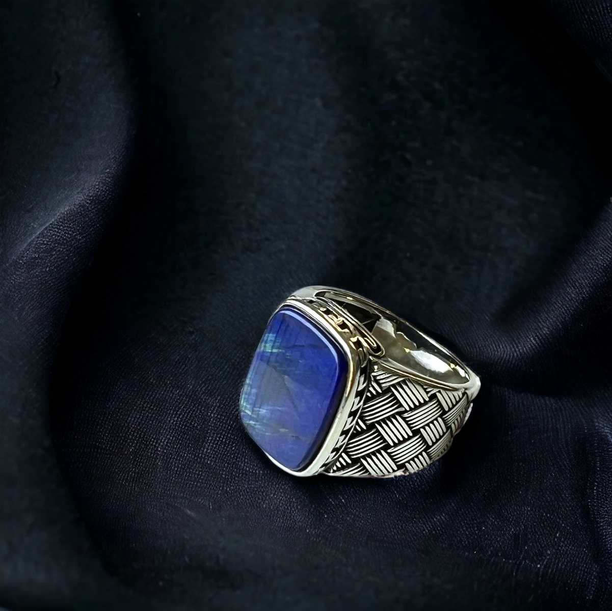 Inel Argint 925 Blue Lapis Lazuli [4]