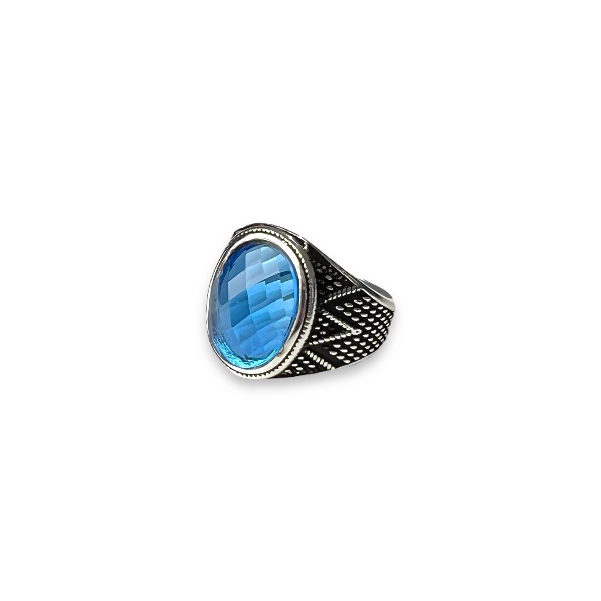 Inel Argint 925 Brooks Blue Stone [1]
