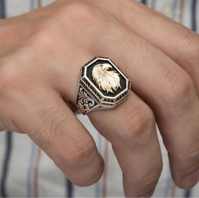 Inel Argint 925 Brooks Eagle Masterpiece [2]