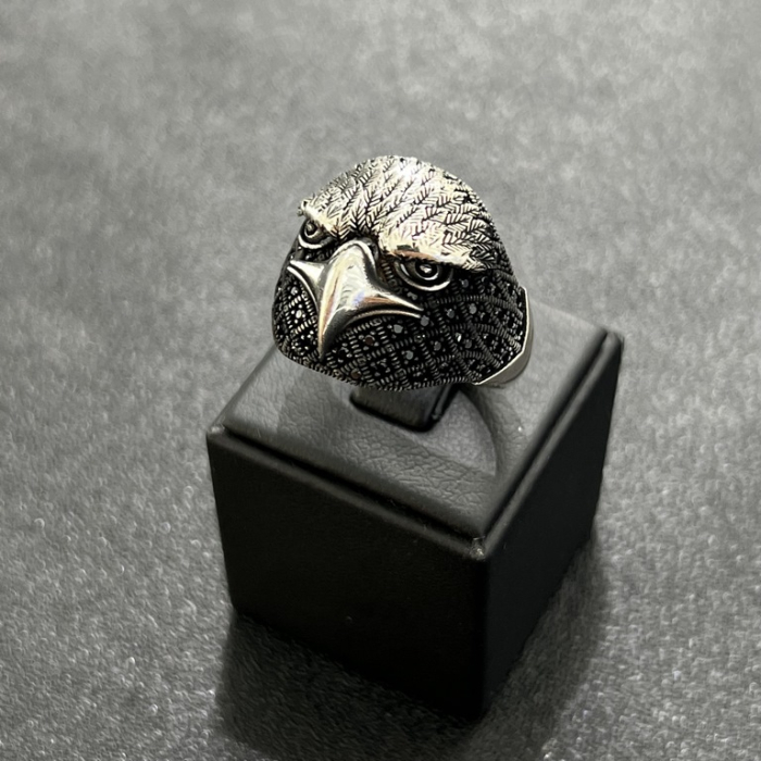 Inel Argint 925 Brooks Eagle Sculpture [2]