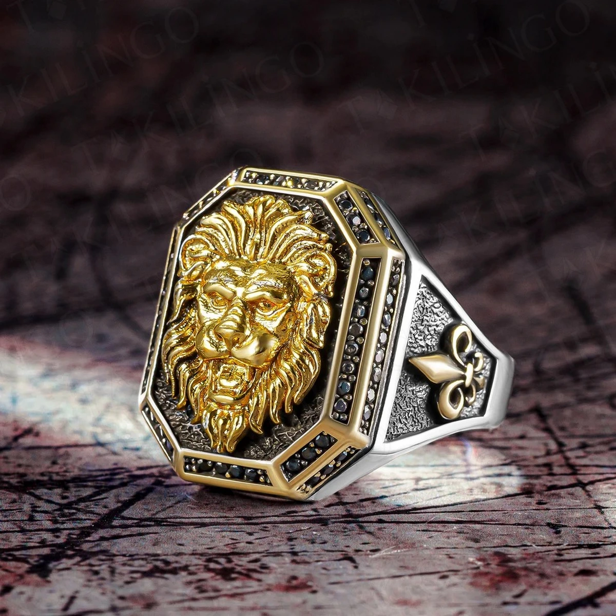 Inel Argint 925 Brooks Masterpiece Lion [2]