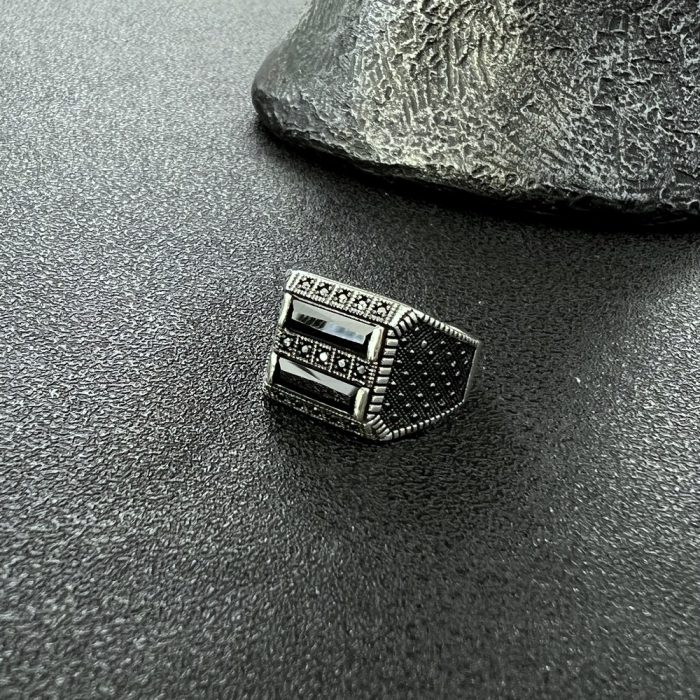 Inel Argint 925 Brooks Onix Stone [3]