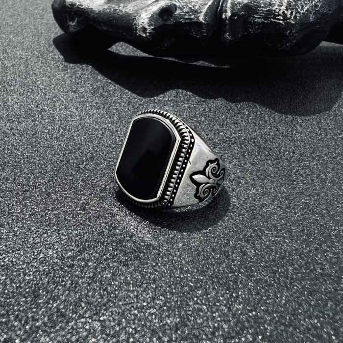 Inel Argint 925 Fleur de Lis [2]