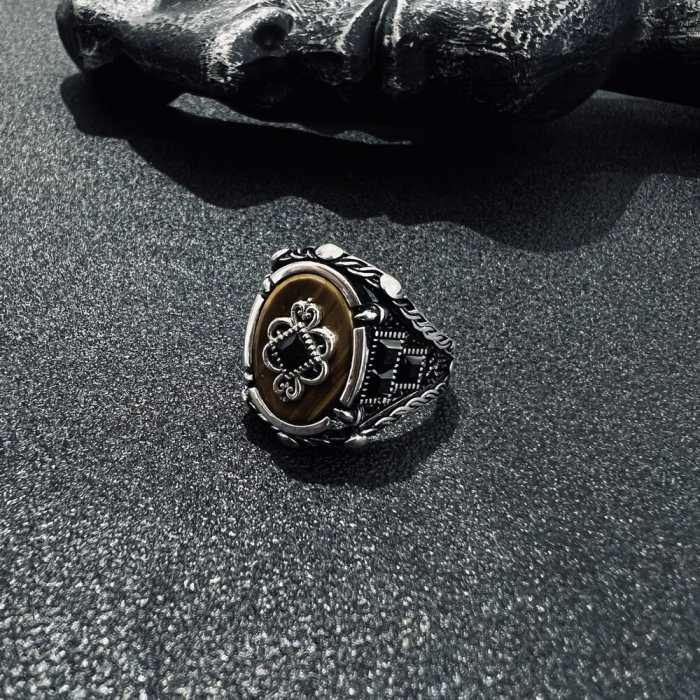 Inel Argint 925 Masterpiece Brown [2]