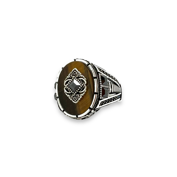 Inel Argint 925 Masterpiece Tiger Eye [1]