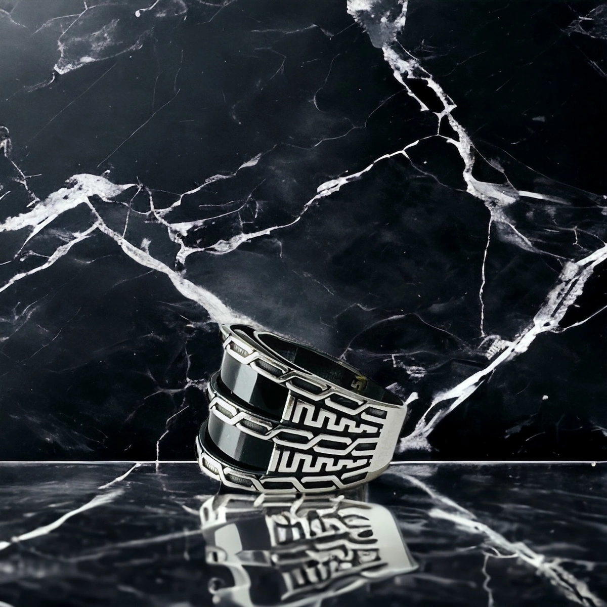Inel Argint 925 Men Exquisite Link [4]