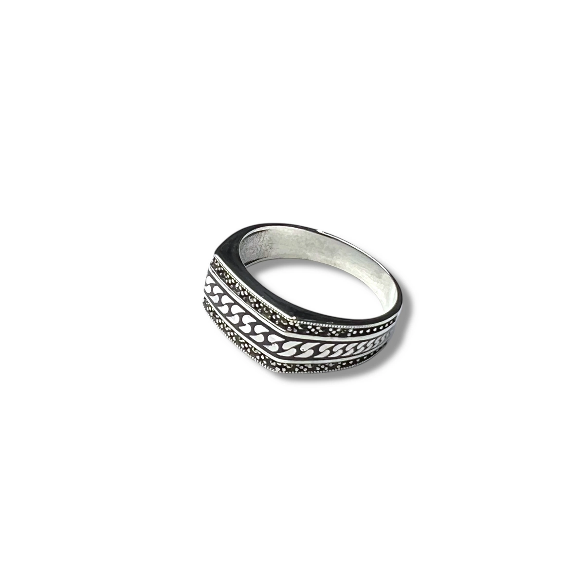 Inel Argint 925 Minimalist Cuban [1]