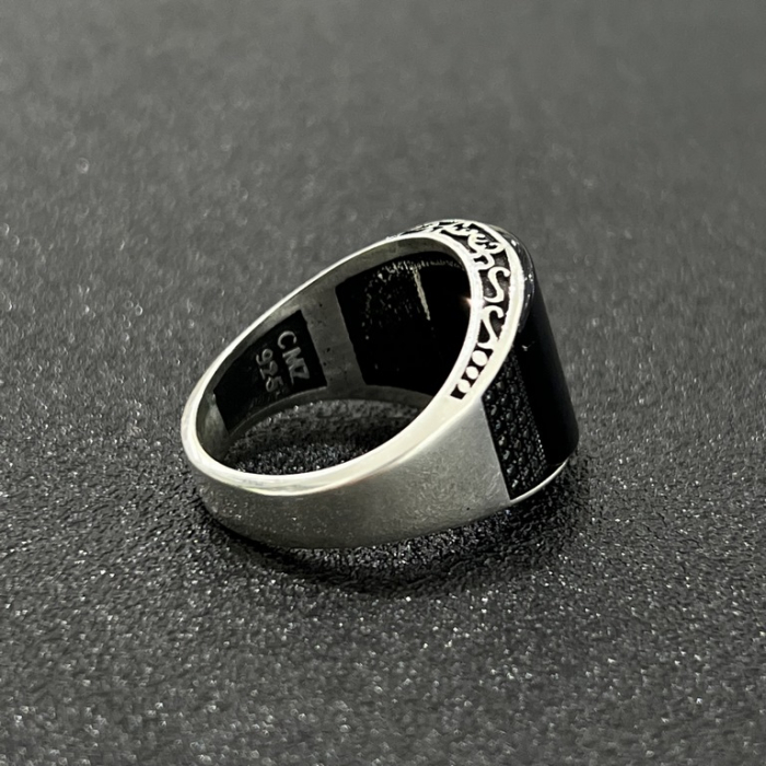 Inel Argint Brooks Black Medieval [3]