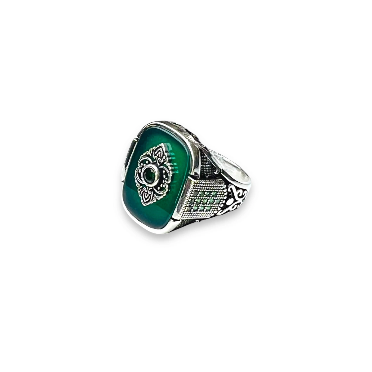 Inel Brooks Argint 925 Green Masterpiece [1]