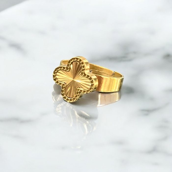Inel Dama Ajustabil Gold Alhambra [2]