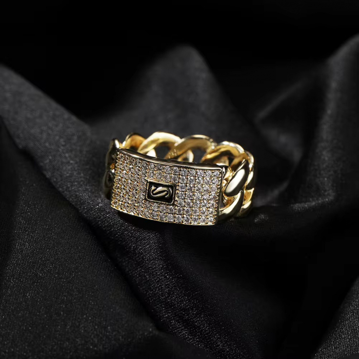 Inel Dama Gold Monaco 14K Gold Plated [2]