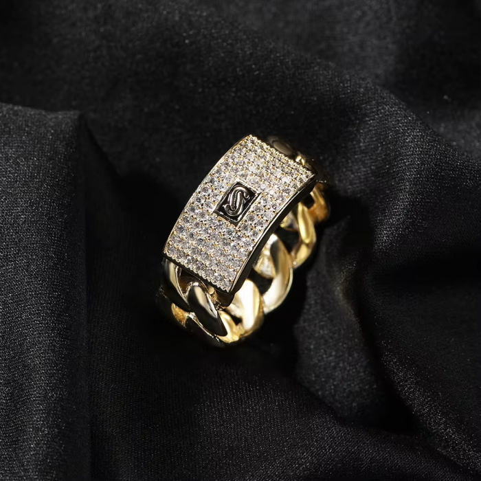 Inel Dama Gold Monaco 14K Gold Plated [3]