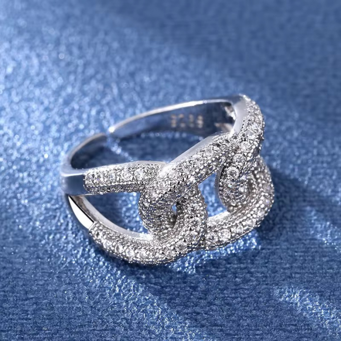 Inel Dama Silver Cuban Ajustabil [3]