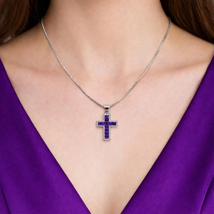 Lan Dama Cruce Tennis Diamonds Mov [2]