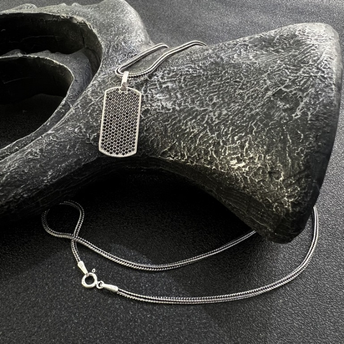 Lant Argint 925 Brooks Black Diamonds [3]