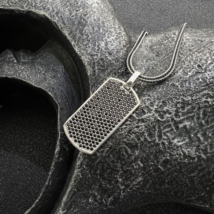 Lant Argint 925 Brooks Black Diamonds [2]