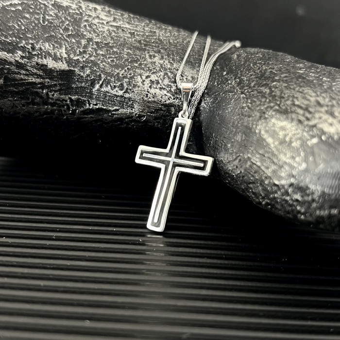 Lant Argint 925 Brooks Classic Cross [3]