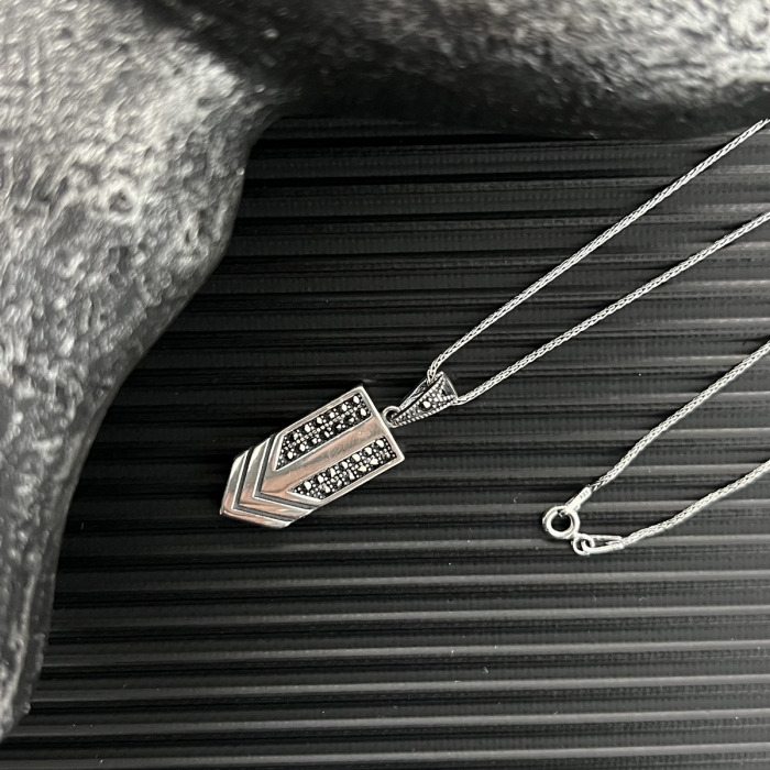 Lant Argint 925 Brooks Crystal Arrow [3]