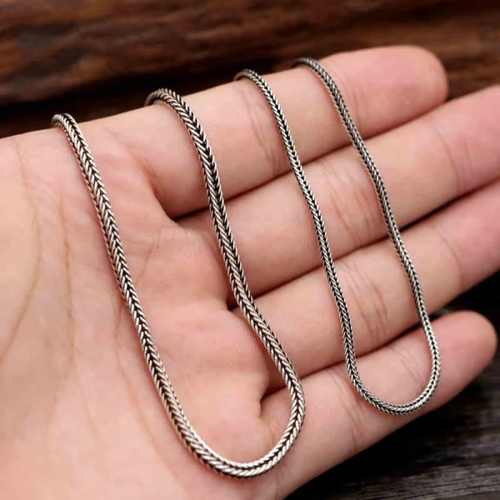 Lant Argint 925 Brooks Knitted [5]