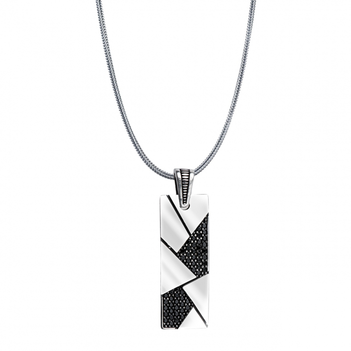 Lant Argint 925 Brooks Minimalist Tag [1]