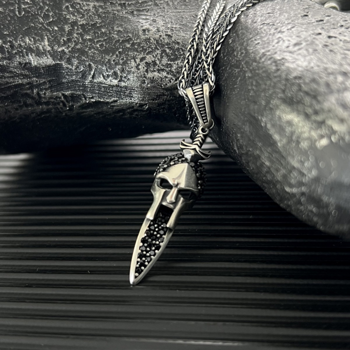 Lant Argint 925 Brooks Skull [3]