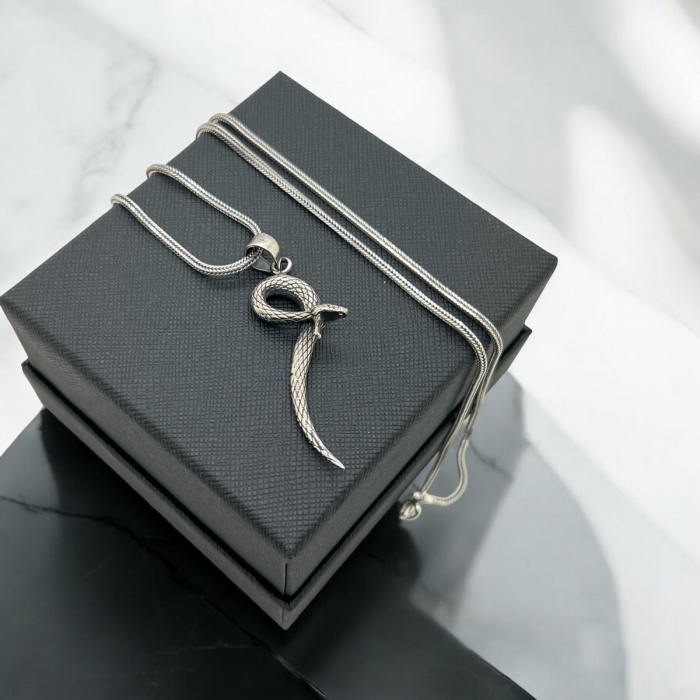 Lant Argint 925 Brooks Snake [3]