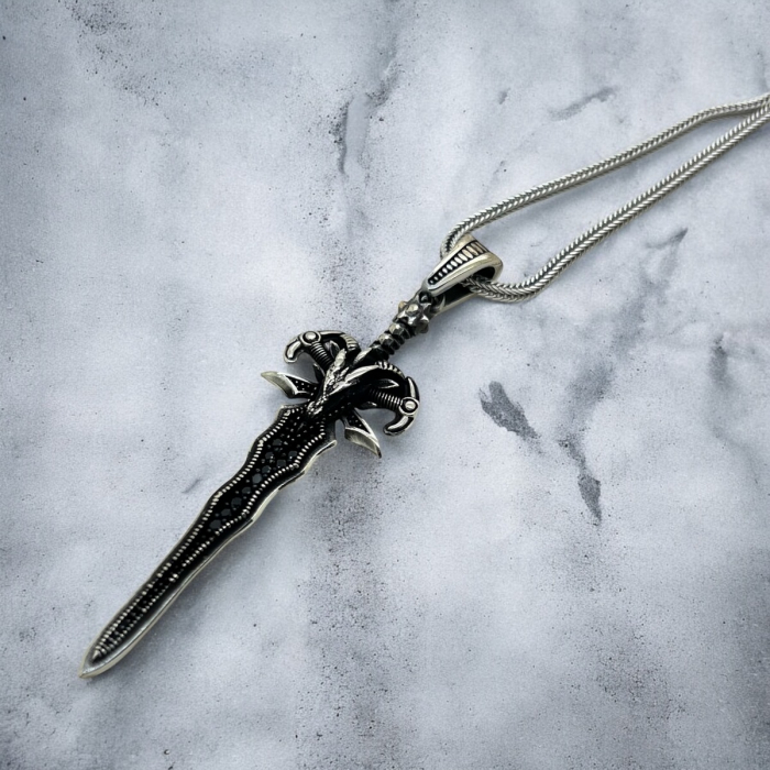 Lant Argint 925 Brooks Sword Viking [3]
