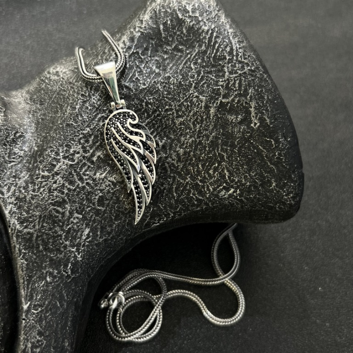 Lant Argint 925 Brooks Wing Diamonds [3]