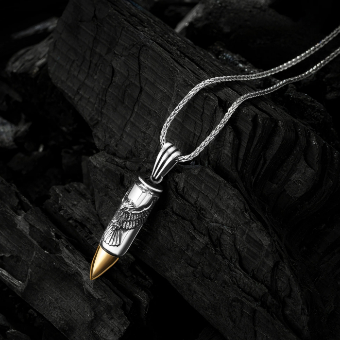 Lant Argint 925 Eagle Bullet [2]