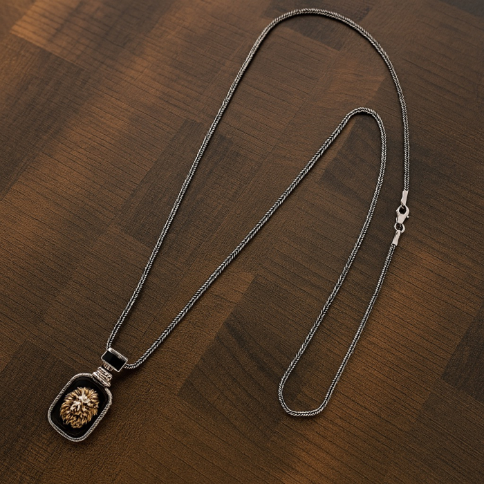 Lant Argint 925 Pandantiv Lion [2]