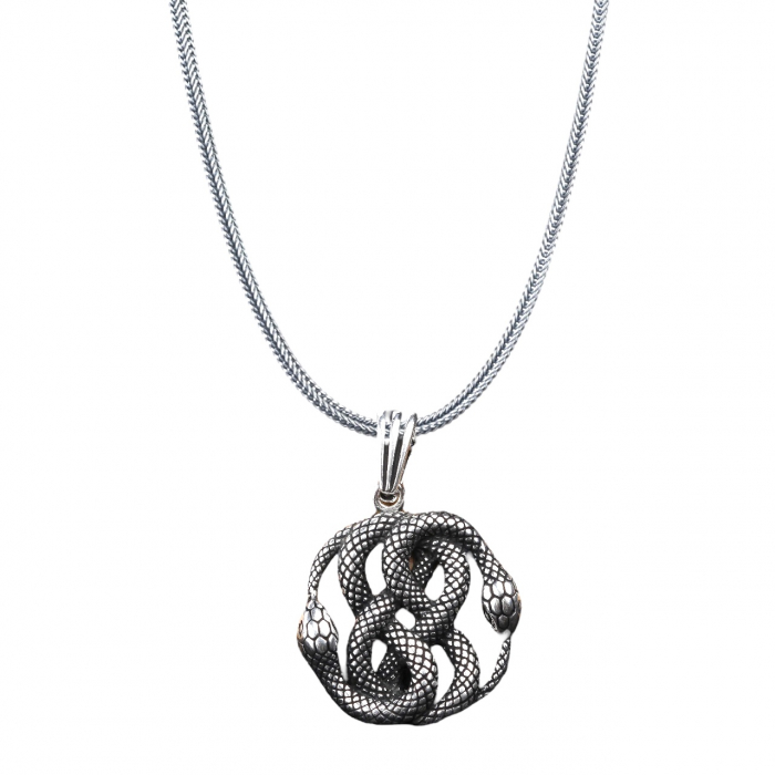 Lant Argint 925 Snake Pendant [1]