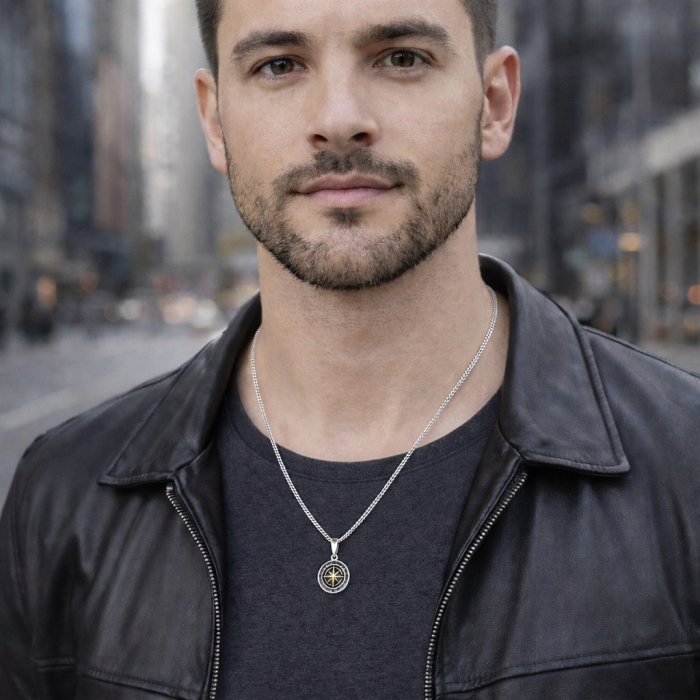 Lant Argint 925 Steaua Nordului [2]