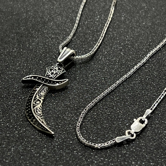 Lant Argint Brooks Amuleth [2]