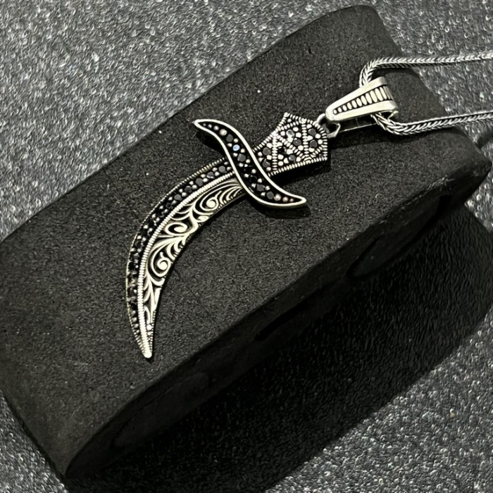 Lant Argint Brooks Amuleth [3]