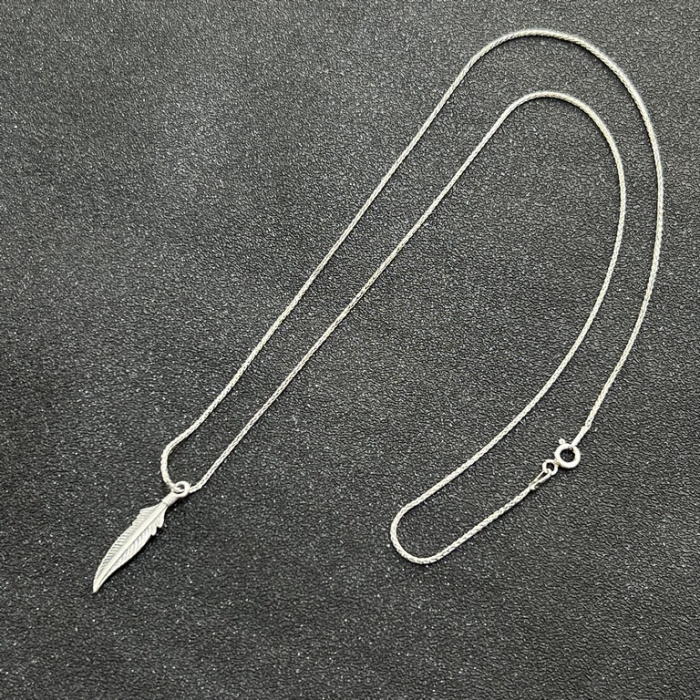 Lant Argint Brooks Feather [3]