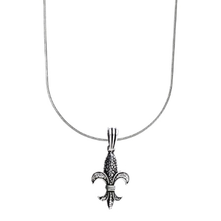 Lant Argint Brooks Fleur de Lis [1]