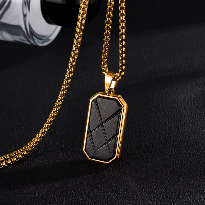 Lant Brooks Classic Diamond Cut Pendant [2]